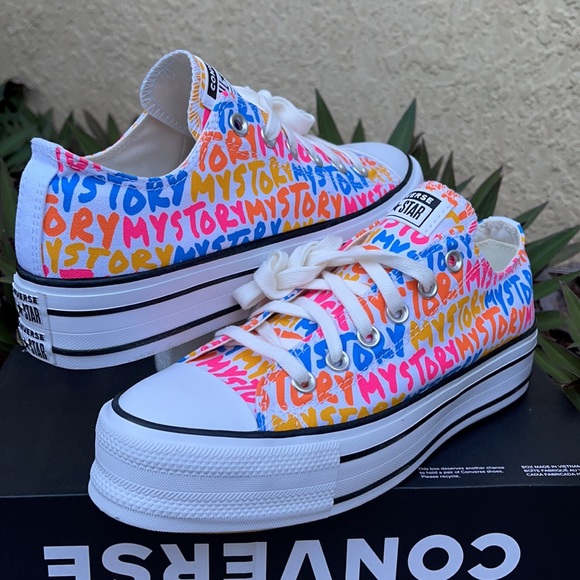 CONVERSE CTAS DOUBLE STACK LIFT OX PLATFORMS WMNS - Picture 10 of 16